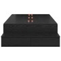 Estructura de Cama de Almacenamiento Roble Negro 100x200 cm von , Betten und Lattenroste - Ref: Foro24-3335614, Preis: 267,59...