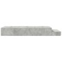 Estructura de Cama de Almacenamiento Gris Concreto 100x200 cm by , Beds and slatted bases - Ref: Foro24-3335616, Price: 253,1...