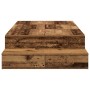 Estructura de Cama de Almacenamiento Madera Vieja 100x200 cm | Foro24.es | Tu tienda online para hogar, jardín y más Foro24.es