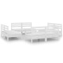 8-piece solid white pine wood garden furniture set by vidaXL, Garden sets - Ref: Foro24-3082413, Price: 409,91 €, Discount: %