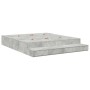 Cama con almacenamiento Gris 200x200 cm | Foro24.es | Tu tienda online para hogar, jardín y más Foro24.es