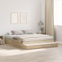 Base de cama de roble de Sonoma 200x200 cm | Foro24.es | Tu tienda online para hogar, jardín y más Foro24.es