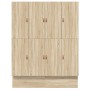 Base de cama de roble de Sonoma 200x200 cm | Foro24.es | Tu tienda online para hogar, jardín y más Foro24.es