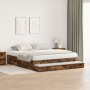 Cama Roble Ahumado 200x200 cm | Foro24.es | Tu tienda online para hogar, jardín y más Foro24.es