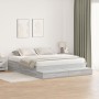 Estructura de Cama Gris Sonoma 200x200 cm | Foro24.es | Tu tienda online para hogar, jardín y más Foro24.es