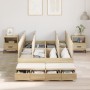 Estructura de Cama de Almacenamiento Roble Sonoma 120x200 cm von , Betten und Lattenroste - Ref: Foro24-3335631, Preis: 423,0...