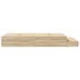 Estructura de Cama de Almacenamiento Roble Sonoma 120x200 cm von , Betten und Lattenroste - Ref: Foro24-3335631, Preis: 423,0...