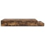 Estructura de Cama Roble Ahumado 120x200 cm by , Beds and slatted bases - Ref: Foro24-3335633, Price: 423,02 €, Discount: %