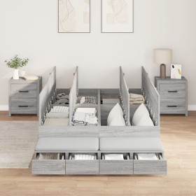 Marco de Cama Grey Sonoma 120x200 cm