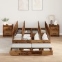 Estructura de cama Madera vieja 120x200 cm by , Beds and slatted bases - Ref: Foro24-3335635, Price: 423,02 €, Discount: %