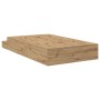 Marco de Cama de Almacenamiento Roble Artesanal 120x200 cm by , Beds and slatted bases - Ref: Foro24-3335636, Price: 423,02 €...