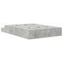 Estructura de cama de almacenamiento Gris Concreto 140x200 cm by , Beds and slatted bases - Ref: Foro24-3335640, Price: 439,9...