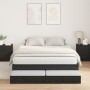 Estructura de Cama de Almacenamiento Roble Negro 150x200 cm | Foro24.es | Tu tienda online para hogar, jardín y más Foro24.es