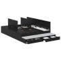 Estructura de Cama de Almacenamiento Roble Negro 150x200 cm | Foro24.es | Tu tienda online para hogar, jardín y más Foro24.es