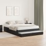 Estructura de Cama de Almacenamiento Roble Negro 150x200 cm | Foro24.es | Tu tienda online para hogar, jardín y más Foro24.es