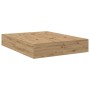 Estructura de Cama de Almacenamiento Roble Artesanal 150x200 cm | Foro24.es | Tu tienda online para hogar, jardín y más Foro24.es