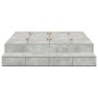Estructura de Cama con Almacenamiento Gris Concreto 160x200 cm | Foro24.es | Tu tienda online para hogar, jardín y más Foro24.es