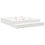 Estructura de Cama de Almacenamiento Blanca 180x200 cm by , Beds and slatted bases - Ref: Foro24-3335661, Price: 485,37 €, Di...
