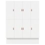Estructura de Cama de Almacenamiento Blanca 180x200 cm by , Beds and slatted bases - Ref: Foro24-3335661, Price: 485,37 €, Di...