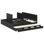 Estructura de cama de almacenamiento de roble negro 180x200 cm | Foro24.es | Tu tienda online para hogar, jardín y más Foro24.es