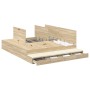 Estructura de Cama de Almacenamiento Sonoma Oak 180x200 cm de , Camas y somieres - Ref: Foro24-3335663, Precio: 506,05 €, Des...