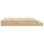 Estructura de Cama de Almacenamiento Sonoma Oak 180x200 cm de , Camas y somieres - Ref: Foro24-3335663, Precio: 506,05 €, Des...