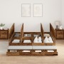 Estructura de Cama de Almacenamiento Madera Vieja 180x200 cm by , Beds and slatted bases - Ref: Foro24-3335667, Price: 471,71...