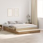 Marco de Cama de Almacenamiento de Roble Artesanal 180x200 cm | Foro24.es | Tu tienda online para hogar, jardín y más Foro24.es