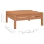 Gartenmöbel-Set 8-teilig aus massivem honigbraunem Kiefernholz von vidaXL, Gartensets - Ref: Foro24-3082600, Preis: 472,86 €,...