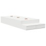 Cama con almacenamiento Blanca 75x190 cm by , Beds and slatted bases - Ref: Foro24-3335677, Price: 209,52 €, Discount: %
