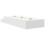 Cama con almacenamiento Blanca 75x190 cm by , Beds and slatted bases - Ref: Foro24-3335677, Price: 209,52 €, Discount: %
