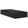 estructura de cama de almacenamiento en roble negro 75x190 cm by , Beds and slatted bases - Ref: Foro24-3335678, Price: 215,6...