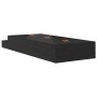 estructura de cama de almacenamiento en roble negro 75x190 cm by , Beds and slatted bases - Ref: Foro24-3335678, Price: 215,6...