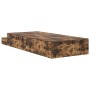 Base de Cama con Almacenamiento Roble Ahumado 75x190 cm | Foro24.es | Tu tienda online para hogar, jardín y más Foro24.es