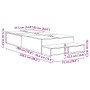 Base de Cama con Almacenamiento Roble Ahumado 75x190 cm | Foro24.es | Tu tienda online para hogar, jardín y más Foro24.es