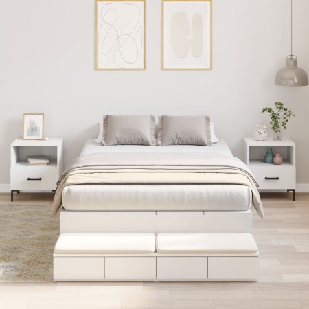 Base de cama de almacenamiento Blanca 120x190 cm | Foro24.es | Tu tienda online para hogar, jardín y más Foro24.es