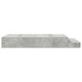 Estructura de cama de almacenamiento Gris concreto 120x190 cm by , Beds and slatted bases - Ref: Foro24-3335688, Price: 412,3...