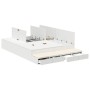 Estructura de Cama de Almacenamiento Blanca 140x190 cm by , Beds and slatted bases - Ref: Foro24-3335693, Price: 447,62 €, Di...