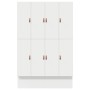 Estructura de Cama de Almacenamiento Blanca 140x190 cm by , Beds and slatted bases - Ref: Foro24-3335693, Price: 447,62 €, Di...
