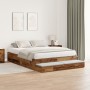 Estructura de Cama de Almacenamiento Madera Vieja 140x190 cm | Foro24.es | Tu tienda online para hogar, jardín y más Foro24.es