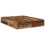 Estructura de Cama de Almacenamiento Madera Vieja 140x190 cm | Foro24.es | Tu tienda online para hogar, jardín y más Foro24.es