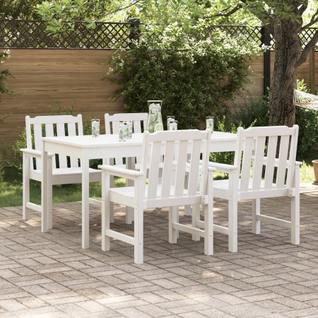 Sillas de Comedor para Jardín  4 pcs Blancas 65,5x55,5x88 cm HDPE, Sillas de Comedor para Jardín  2 pcs Blancas HDPE | Foro24.es | Tu tienda online para hogar, jardín y más Foro24.es