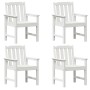 Sillas de Comedor para Jardín  4 pcs Blancas 65,5x55,5x88 cm HDPE, Sillas de Comedor para Jardín  2 pcs Blancas HDPE | Foro24.es | Tu tienda online para hogar, jardín y más Foro24.es