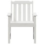 Sillas de Comedor para Jardín  4 pcs Blancas 65,5x55,5x88 cm HDPE, Sillas de Comedor para Jardín  2 pcs Blancas HDPE | Foro24.es | Tu tienda online para hogar, jardín y más Foro24.es