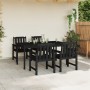 sillas de comedor jardín 4 pcs Negro 65,5x55,5x88 cm HDPE, sillas de comedor jardín 2 pcs Negro HDPE by , Garden chairs - Ref...