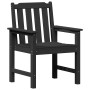 sillas de comedor jardín 4 pcs Negro 65,5x55,5x88 cm HDPE, sillas de comedor jardín 2 pcs Negro HDPE by , Garden chairs - Ref...