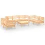 Juego de muebles de jardín 8 piezas madera maciza de pino de vidaXL, Conjuntos de jardín - Ref: Foro24-3082597, Precio: 347,0...