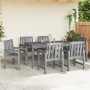 Sillas de Comedor de Jardín  6 pcs Gris Claro 65.5x55.5x88 cm HDPE, Sillas de Comedor de Jardín  2 pcs Gris Claro HDPE | Foro24.es | Tu tienda online para hogar, jardín y más Foro24.es