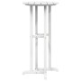 Conjunto de Bar de Jardín 3 Piezas Blanco HDPE, Mesa de Bar Blanca 55x55x107 cm HDPE, Taburetes de Bar 2 pcs Blancos HDPE by ...