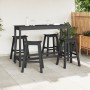 Taburetes de Bar  6 pcs HDPE Negro, Taburetes de Bar  2 pcs HDPE Negro | Foro24.es | Tu tienda online para hogar, jardín y más Foro24.es